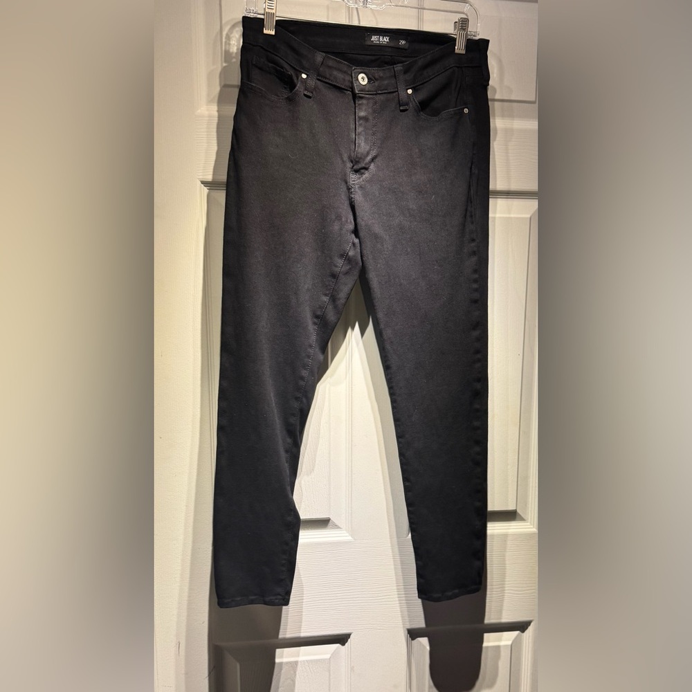 Just black skinny jeans 29P Black